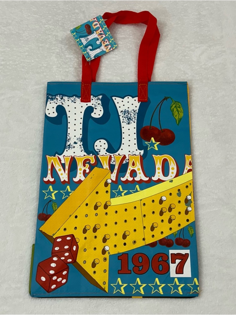 Trader Joe's Nevada 6 Gallon Reusable Grocery Tote Bag Limited Edition 16”x11” - Picture 2 of 10